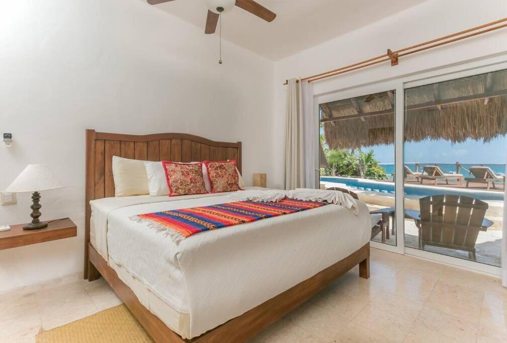 Luxury 5-Br Beachfront Home In Tulum Casa Sofia Gato Exterior photo