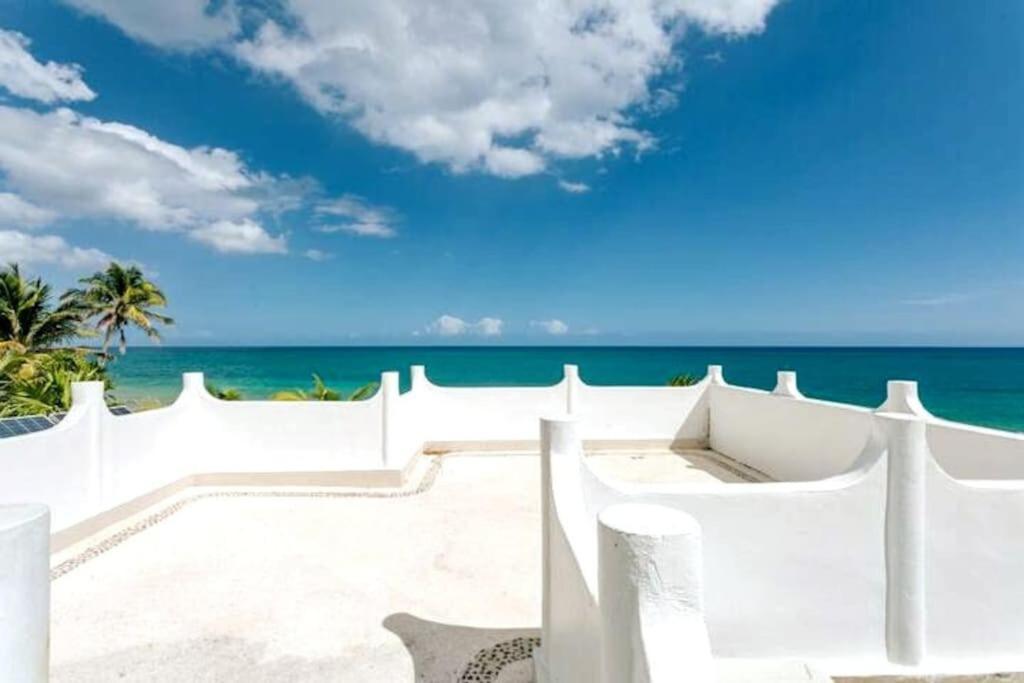 Luxury 5-Br Beachfront Home In Tulum Casa Sofia Gato Exterior photo
