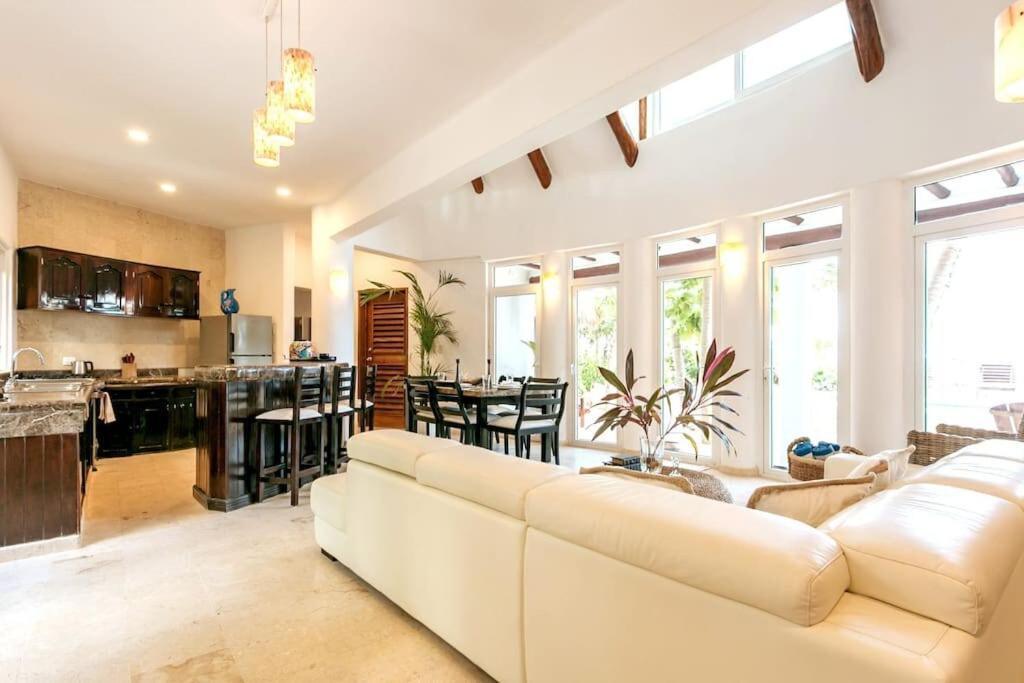 Luxury 5-Br Beachfront Home In Tulum Casa Sofia Gato Exterior photo