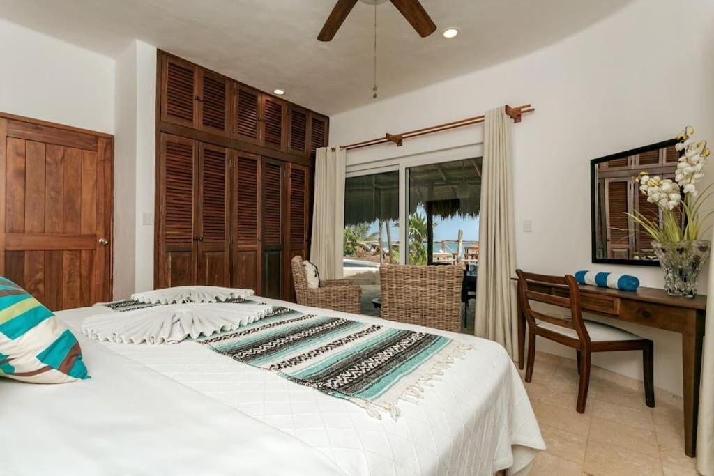 Luxury 5-Br Beachfront Home In Tulum Casa Sofia Gato Exterior photo